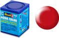 Revell Hobbyverf Acrylverf - Aqua #332 Luminous Red - Satin - RAL3026 - Acryl - pot de peinture - 18 ml