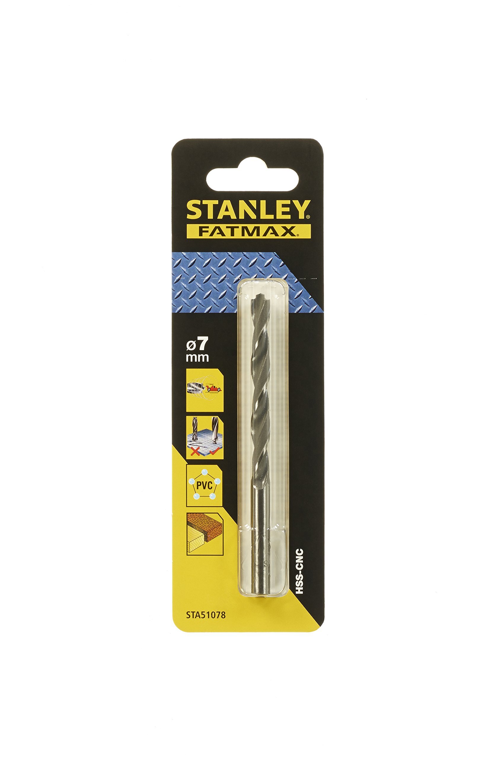 Stanley Fatmax metaalboor 7 mm HSS-CNC STA51078