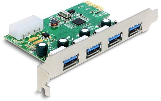 Delock 89363 PCIe USB 3.2 Gen 1 (3.1 Gen 1) Interface Card