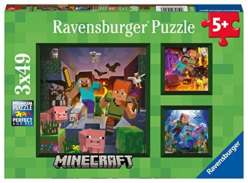 Ravensburger - Puzzel en puzzel, kleur Minecraft Biomes (05621 7)