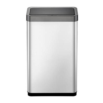 EKO Mirage X Sensor Bin 80 liter - Stainless steel - mat RVS - Waste bin