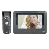 PNI Set de 2 visiophones PNI DF930 avec écran LCD 7 pouces (800 × 480), sortie pour serrure de porte électromagnétique, noir