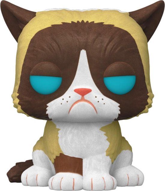 Funko Grumpy Cat (Flocked) - Funko Pop! - Icons Figuur - 9cm