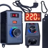 Rosfix Toerentalregelaar met Stopcontact - Softstart en Precisie Potentiometer - 0–240V AC 10A