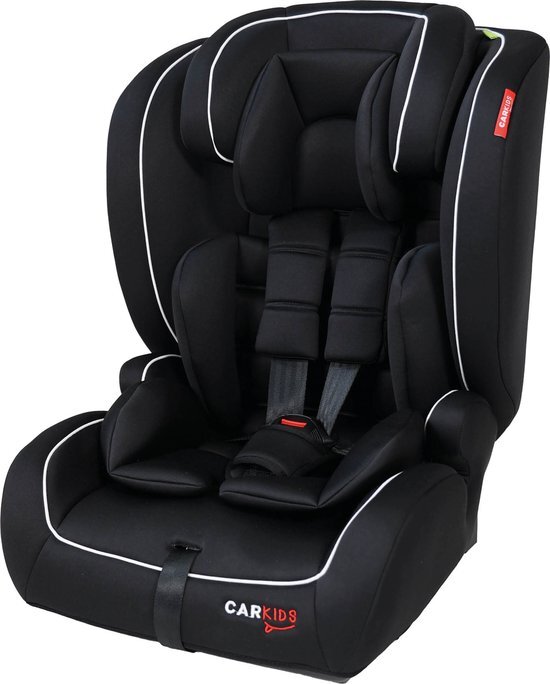 Carkids I-Size Autostoeltje Jessie 76-150cm Isofix Zwart/Wit