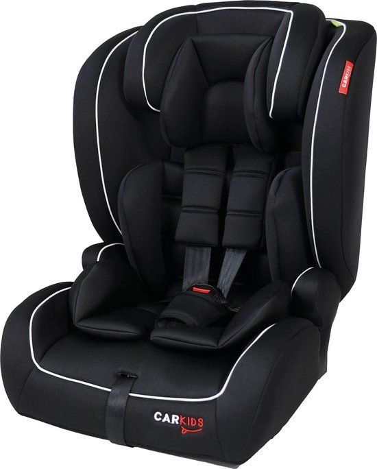 Carkids I-Size Jessie Autostoeltje 76-150cm Isofix - Zwart/Wit