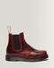 Dr. Martens Chelsea Boots 2976 en Cuir Classic Calf Chaussures en Rouge, Taille: 36