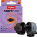 Alpine PartyPlug Oordoppen Zwart - Gehoorbescherming voor Festivals en Feesten - 19dB - Herbruikbaar
