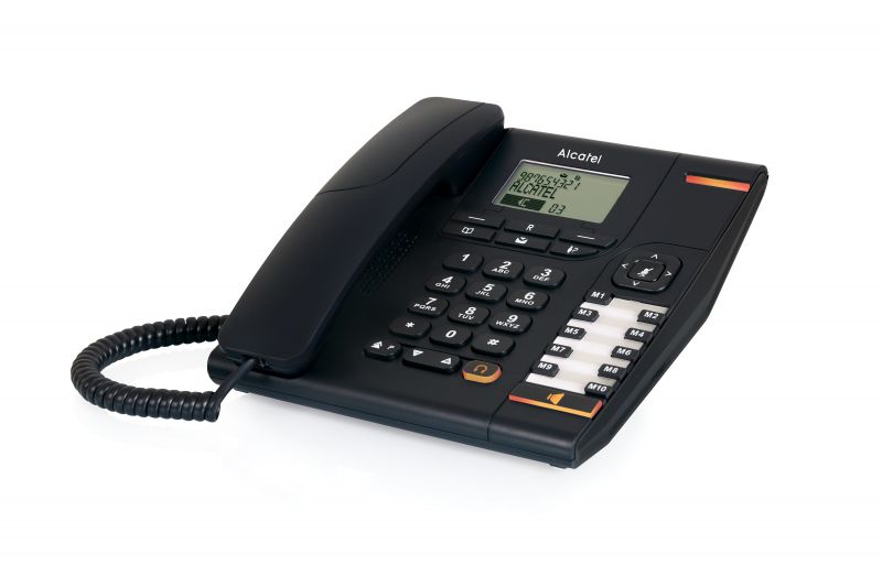 Alcatel Temporis 880 - Analoge telefoon - Nummerherkenning - Zwart