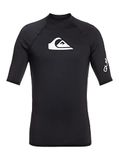 Quiksilver UV-Zwemshirt met korte mouwen voor mannen - All time - Zwart - maat M