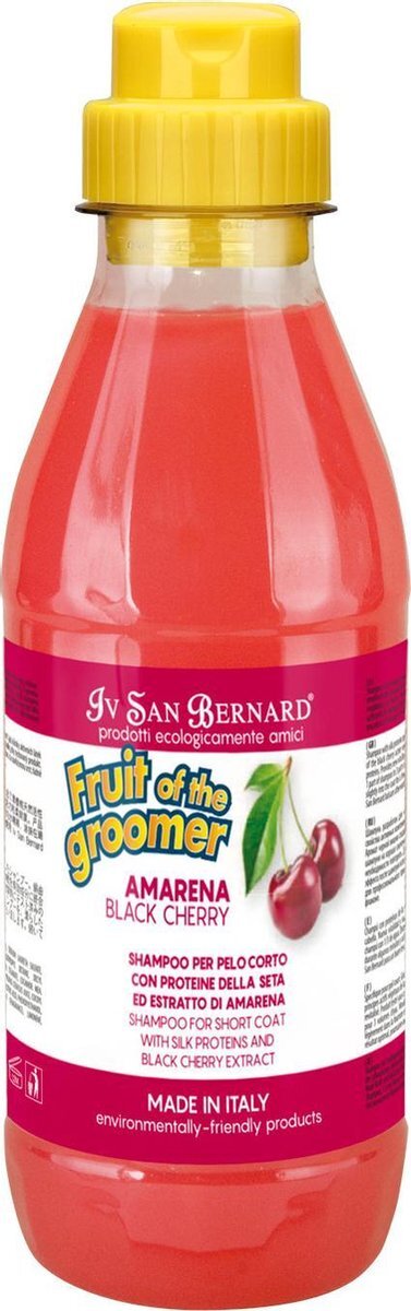 I.S.B. Shampoo Black Cherry Fruit Of The Groomer 500 Ml Roze