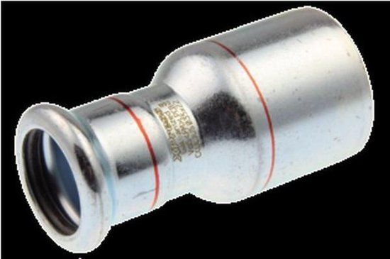 VSH Xpress verloopstuk 22 x 28 mm pers x spie c1407 staalverzinkt