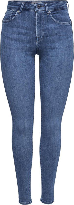 ONLY Carmakoma Skinny fit jeans voor dames, Dark Medium Blue Denim, 48W / 32L