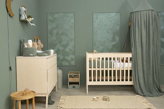 Meyco Baby Uni Klamboe - Forest Green - 240cm - Polyester