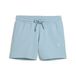 PUMA Essentials Elevated short met medium taille voor dames, 13 cm XL, Seafoam Blue