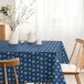 Martina Home Ancora Tafelkleed, kunsthars, blauw, 100 x 140 cm