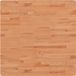 vidaXL Tafelblad vierkant 80x80x4 cm massief beukenhout