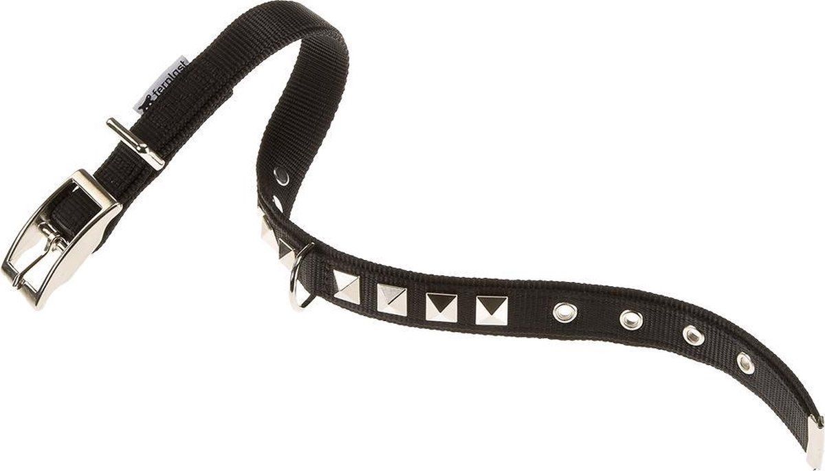 Ferplast Dual Hondenhalsband - 35-43 x 2 cm - Nylon/Staal - Zwart