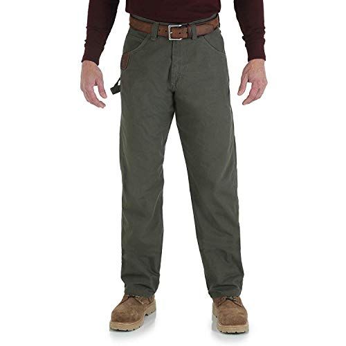 Wrangler Zimmermann Jeancarpenter - Heren jeans - Loden - 36W / 30L