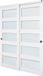 VEVOR Schuifdeur 1524 mm x 2032 mm, wit