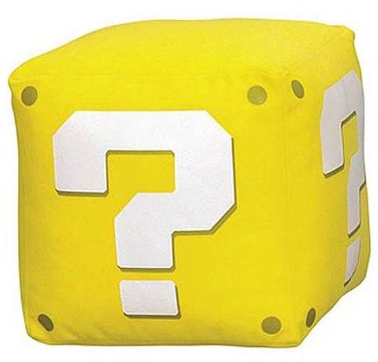 Nintendo Super Mario Coin Block Plush - 12CM - Collectible Figure
