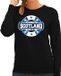 Bellatio Decorations Have fear Scotland is here sweater met sterren embleem in de kleuren van de Schotse vlag - zwart - dames - Schotland supporter / Schots elftal fan trui / EK / WK / kleding XXL