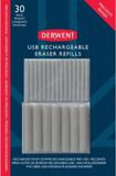 Derwent USB Oplaadbare Elektrische Gum Navulling 30 stuks