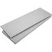Rocada Metalen rek voor kast, mappen, kantoormeubels, in hoogte verstelbaar rek, voor kast 1501AC00, 104 x 35 x 3 cm, grijs, 2 stuks