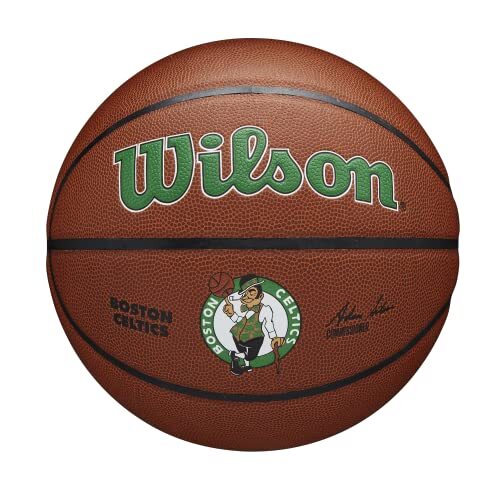 Wilson Basketball Team ALLIANCE, BOSTON CELTICS, indoor/outdoor, gemengd leer, maat: 7