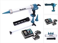 Makita DCG 180 RTX accupistool 18 V 300 / 600 ml + 2x accu 5.0 Ah + lader