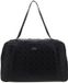 GUESS Devon Travel Tote Black Logo Zwart