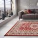 Nouristan Perzisch tapijt Parun Täbriz - rood 80x150 cm