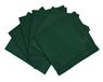 Penguin Home 100% Linnen Look Katoen Servet 6-Delig Set, Effen Groen