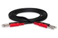 Hosa CPP-206, stéréo interconnect, double 1/4 en TS to Same, 6 m