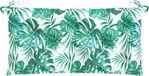 vidaXL Tuinbankkussen 110x50x7 cm Oxford stof bladpatroon