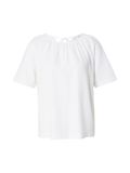 s.Oliver Blouse van linnenmix met strikdetail op de rug
