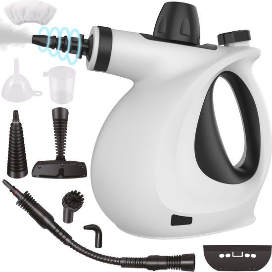 Infinity Goods Handheld Steam Cleaner - 1050W - For Floors, Bathroom, Kitchen & More