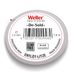 Weller Desoldeerlitze T0051301099 Spoel, 1,6 m spoel, breedte 1,5 mm, vloeimiddelgeïmpregneerd kopervlechtwerk, snel en schoon verwijderen van soldeertin, voor elektronica en reparatie van printplaten