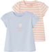 Vertbaudet T-shirt babymeisje fantasie lichtblauw