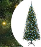 vidaXL - Kunstkerstboom - Groen - 180 cm - PE en PVC