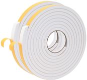 vidaXL Zelfklevende schuimtape Wit 15mm x 5m