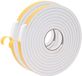 vidaXL Zelfklevende schuimtape Wit 15mm x 5m