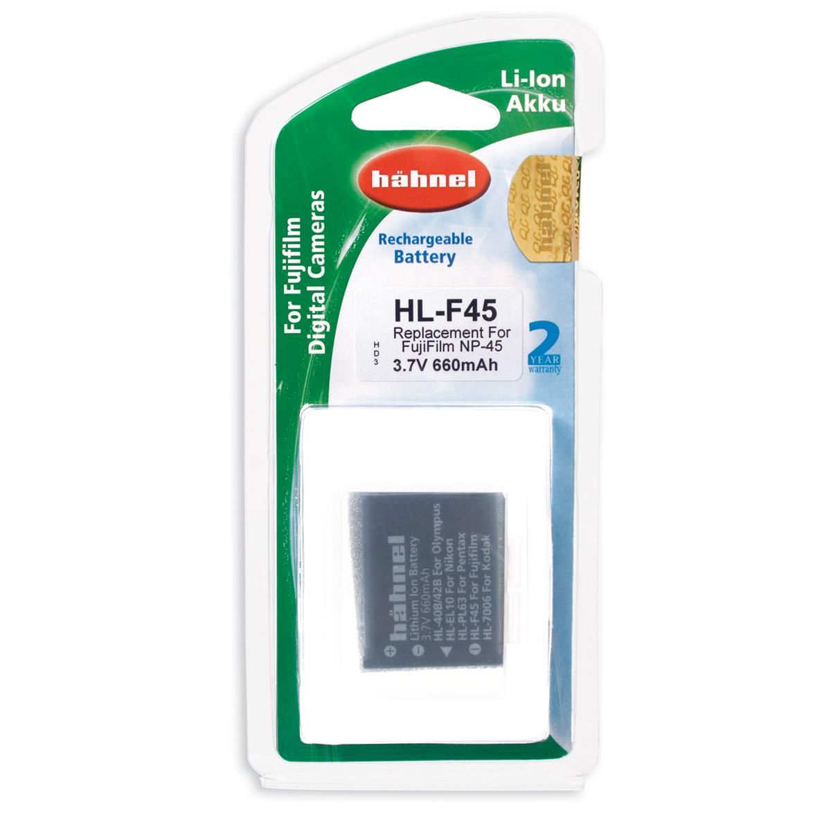 Hähnel HL-F45 - Camera/Camcorder Battery