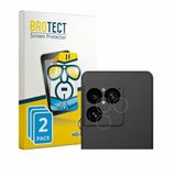 BROTECT Screenprotector voor Sony Xperia 1 VIII (ALLEEN Camera Lens) - Folie Beschermfolie transparant 2 Stuks