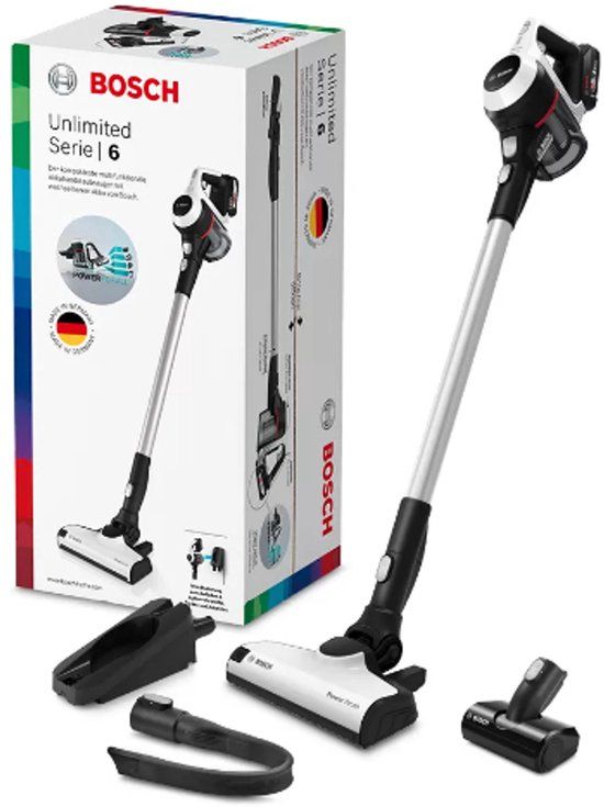 Bosch Serie 6 BKS611MTB Steelstofzuiger - Zakloos - Zwart/Wit