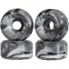 California Locos X Mister Cartoon Roues de skateboard 4-pack (54mm - Swirl 97a)
