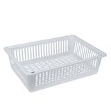 Metaltex Jumbo kunststof mand wit, 31,5 x 44,2 x 11,5 cm