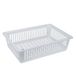 Metaltex Jumbo kunststof mand wit, 31,5 x 44,2 x 11,5 cm