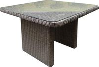 AVH-Collectie Bilbao lounge-diningtafel 110x110xH70 cm grijs