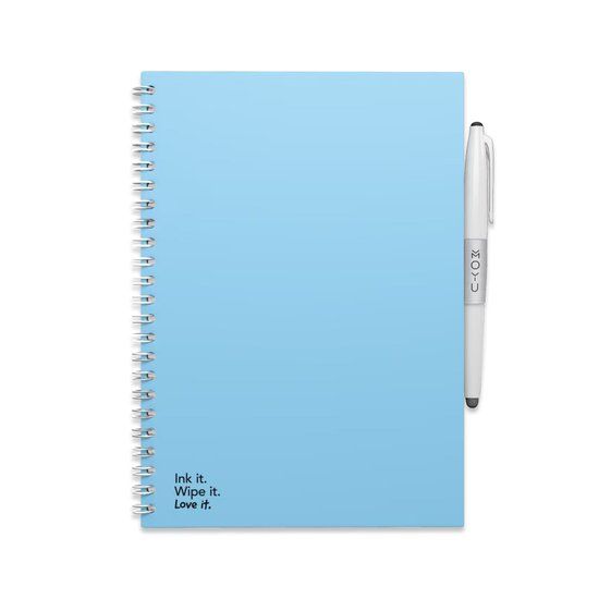 MOYU Uitwisbaar Notitieboek A5 - Sky Blue - Premium Cover